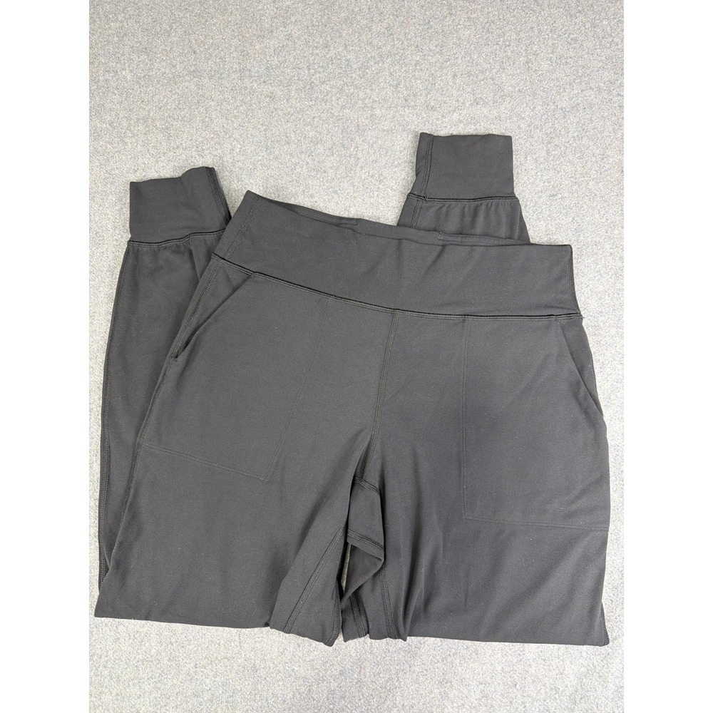 Lululemon Align Jogger Womens 10 Athleisure Black Pants Stretch 28x28 Pockets